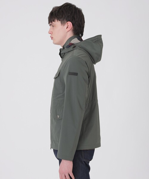 BLACK LABEL CRESTBRIDGE（ブラックレーベル・クレストブリッジ）の「AIRY PACK M-65パーカー（ブルゾン・メンズ・グリーン系その他7/ホワイト系その他/ネイビー・XL/L/M）」の13枚目の写真