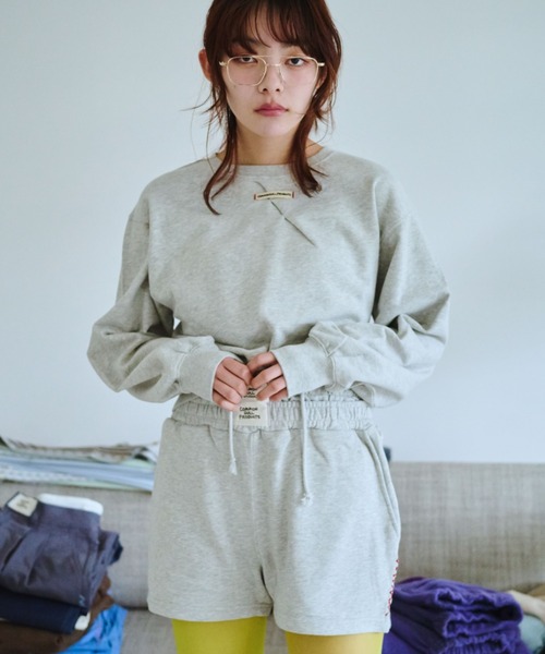 common gull products.(コモンガルプロダクツ)の「私の名前のスウェット(スウェット・レディース・杢グレー/ネイビー/ライトブルー・SMALL/MEDIUM/LARGE)」の8枚目の写真