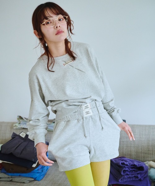 common gull products.(コモンガルプロダクツ)の「私の名前のスウェット(スウェット・レディース・杢グレー/ネイビー/ライトブルー・SMALL/MEDIUM/LARGE)」の9枚目の写真