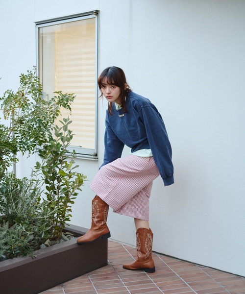 common gull products.(コモンガルプロダクツ)の「私の名前のスウェット(スウェット・レディース・杢グレー/ネイビー/ライトブルー・SMALL/MEDIUM/LARGE)」の22枚目の写真