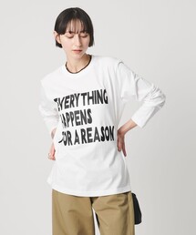 m's braque(エムズブラック)の「【別注】<m’s braque>E/H/R Tシャツ(Tシャツ/カットソー)」