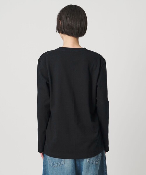 m's braque（エムズブラック）の「【別注】＜m’s braque＞E/H/R Tシャツ（Tシャツ/カットソー・レディース・ホワイト/ブラック・M）」の11枚目の写真