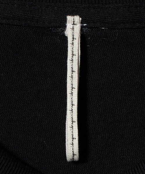 m's braque（エムズブラック）の「【別注】＜m’s braque＞E/H/R Tシャツ（Tシャツ/カットソー・レディース・ホワイト/ブラック・M）」の22枚目の写真