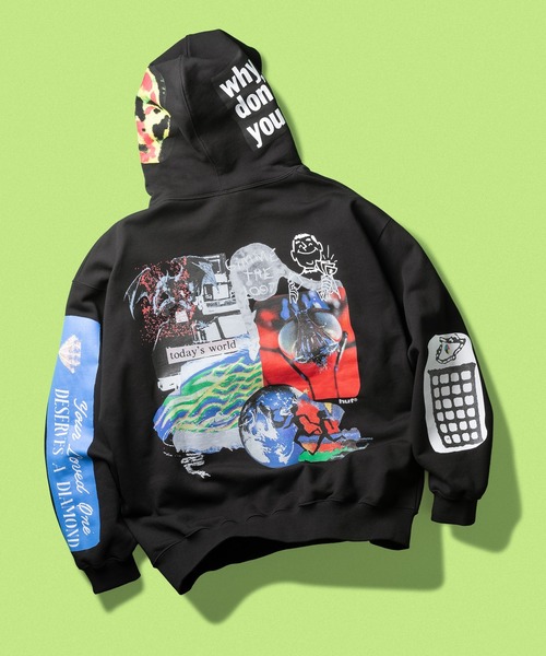 GIMME THE LOOT HOODIE（パーカー）｜HUF（ハフ）のファッション通販