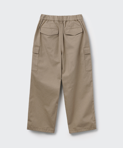 MUSINSA STANDARD KIDS（ムシンサスタンダードキッズ）の「コットンバンディングパラシュートカーゴパンツ[ベージュ]（その他パンツ・レディース・その他・100/110/120/130/140/150/160）」の9枚目の写真