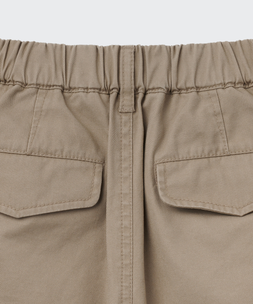 MUSINSA STANDARD KIDS（ムシンサスタンダードキッズ）の「コットンバンディングパラシュートカーゴパンツ[ベージュ]（その他パンツ・レディース・その他・100/110/120/130/140/150/160）」の6枚目の写真