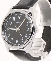 CASIO | CASIO カシオ/ ベーシックアナログ 日本製クォーツ レザーバンド 日常生活防水 /// MTP レザーシリーズ(アナログ腕時計)