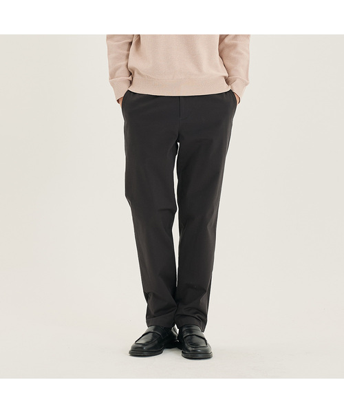 MINDBRIDGE(マインドブリッジ)の「テーパードチノバンディングパンツ - 2カラー(その他パンツ・メンズ・チャコールグレー/ライトベージュ・38/36/34/32/30/31/33/29)」の1枚目の写真