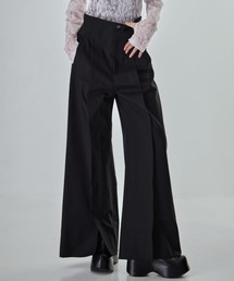 STUDIOUS | 【STUDIOUS/ステュディオス】Stretch Cotton Trousers/ストレッチコットントラウザー/ウエストゴム/超脚長効果/ウォッシャブル(その他パンツ)