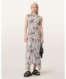 NOOR ASYMMETRIC SLEEVELESS MAXI DRESS | NOOR アシンメトリー ノースリーブ マキシ ドレス・ワンピース