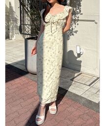 RESEXXY | 【memorif.】フラワーIラインワンピース(ワンピース)