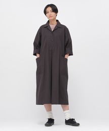 MHL. | WASHED COTTON POPLIN(ワンピース)
