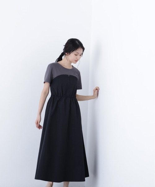 N.(N. Natural Beauty Basic)(エヌエヌナチュラルビューティーベーシック)の「ビスチェドッキングワンピース(ワンピース・レディース・ブラック/サンドベージュ/ベージュ系その他・MEDIUM/P/S)」の9枚目の写真