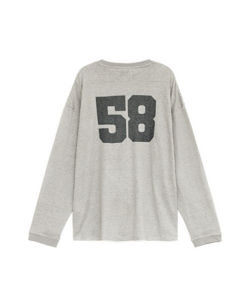 SUNBURNPROJECT（サンバーンプロジェクト）の「58 EASY LONG SLEEVE TOP, GRAY（Tシャツ/カットソー・レディース・その他・FREE）」の3枚目の写真