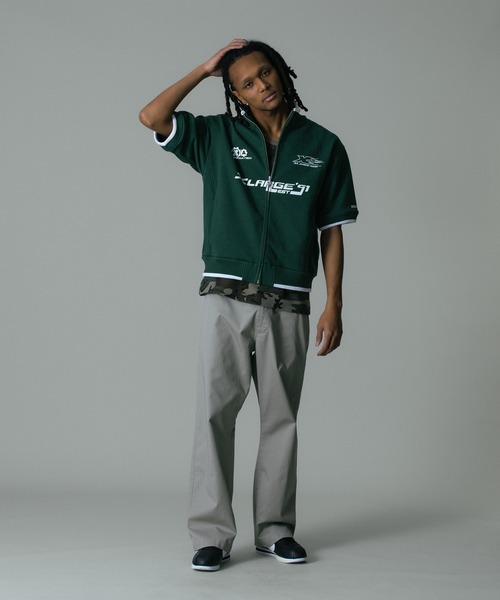 ZIP UP S/S SWEATSHIRT 【公式通販】