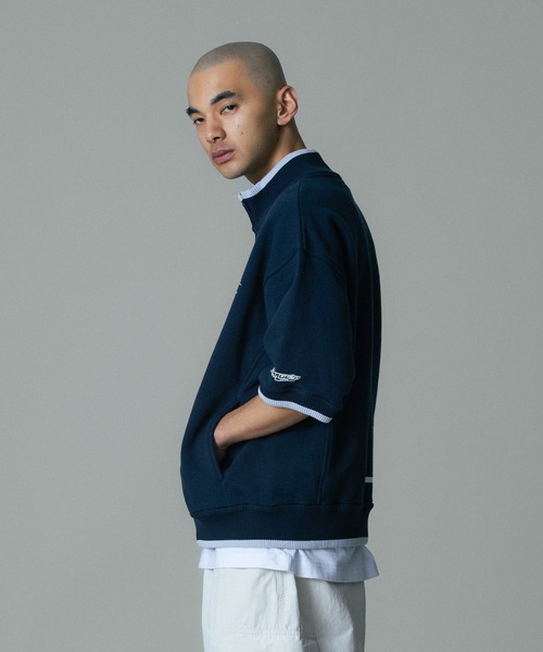 ZIP UP S/S SWEATSHIRT 【公式通販】