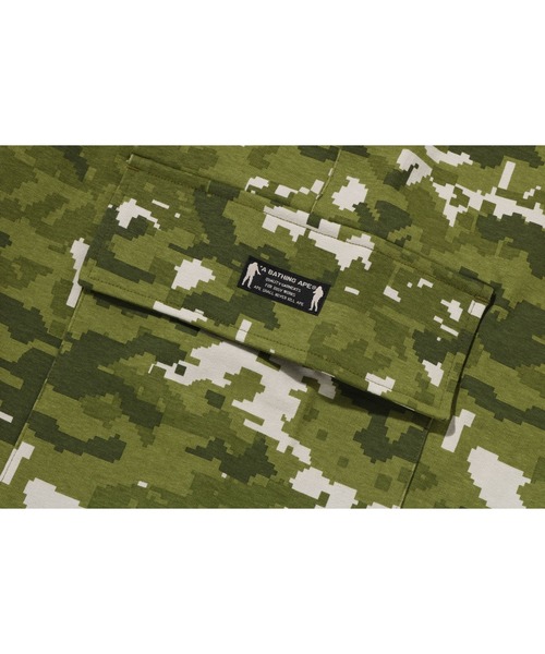 A BATHING APE(アベイシングエイプ)の「MULTI PIXEL CAMO BAPE STA LOGO CARGO RELAXED FIT SWEAT SHORTS(スウェットパンツ・メンズ・ブラック/グリーン・XX-LARGE/MEDIUM/SMALL/X-LARGE/LARGE)」の10枚目の写真