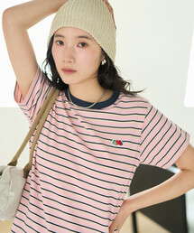 <新色追加>FRUIT OF THE LOOM × FREAK'S STORE/フルーツオブザルーム 別注 ベーシック ボーダー半袖Tシャツ