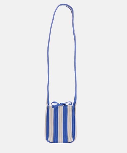 marimekko(マリメッコ)の「Merirosvo / Knitted Phone Pocket bag(ショルダーバッグ・レディース・ブルー・FREE)」の3枚目の写真