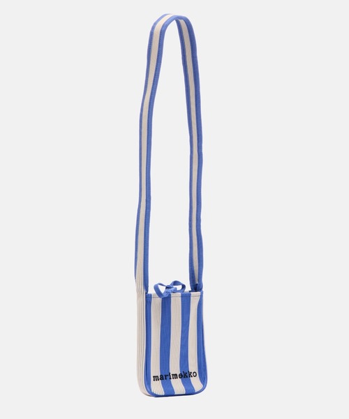 marimekko(マリメッコ)の「Merirosvo / Knitted Phone Pocket bag(ショルダーバッグ・レディース・ブルー・FREE)」の4枚目の写真