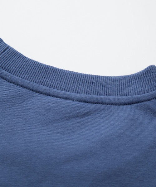 HOOK（フック）の「HOOK -original-　フラワークラフト刺繍 クルーネックスウェット（スウェット・メンズ・グレー/ネイビー・XL/M/L）」の7枚目の写真