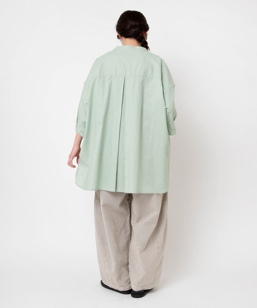 URCH RNA（アーチ アールエヌエー）の「R4450 ストライプのギャルソンパンツ（その他パンツ・レディース・ブラック×ホワイト/ブラウン系その他/グレー×ホワイト・FREE）」の10枚目の写真