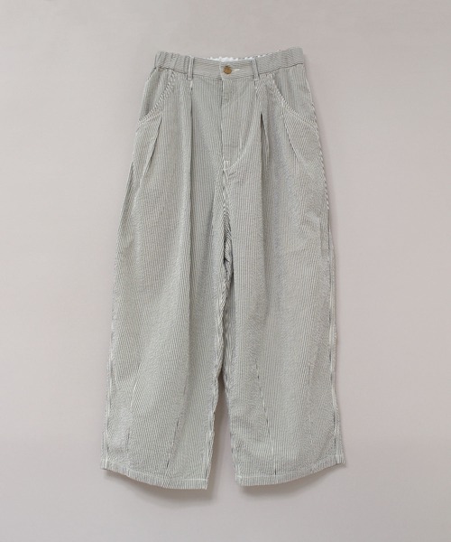 URCH RNA（アーチ アールエヌエー）の「R4450 ストライプのギャルソンパンツ（その他パンツ・レディース・ブラック×ホワイト/ブラウン系その他/グレー×ホワイト・FREE）」の22枚目の写真