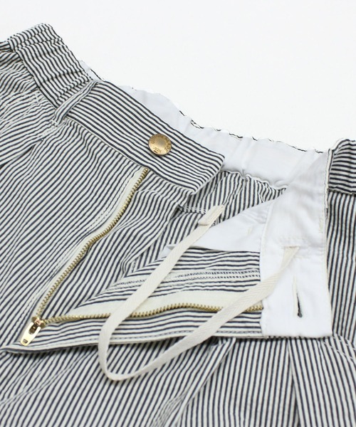 URCH RNA（アーチ アールエヌエー）の「R4450 ストライプのギャルソンパンツ（その他パンツ・レディース・ブラック×ホワイト/ブラウン系その他/グレー×ホワイト・FREE）」の16枚目の写真