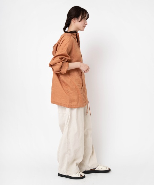 URCH RNA（アーチ アールエヌエー）の「R4450 ストライプのギャルソンパンツ（その他パンツ・レディース・ブラック×ホワイト/ブラウン系その他/グレー×ホワイト・FREE）」の6枚目の写真