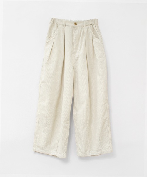 URCH RNA（アーチ アールエヌエー）の「R4450 ストライプのギャルソンパンツ（その他パンツ・レディース・ブラック×ホワイト/ブラウン系その他/グレー×ホワイト・FREE）」の5枚目の写真