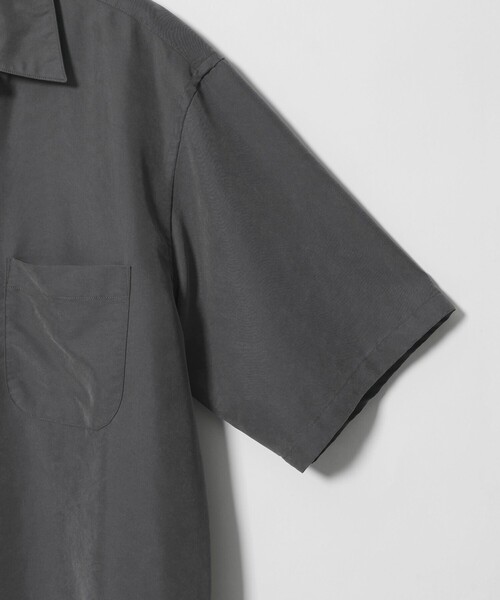 Steven Alan（スティーブンアラン）の「＜Steven Alan＞ ドレープ オープンカラー ショートスリーブ シャツ BOX（シャツ/ブラウス・メンズ・ダークグレー/ダークグリーン/オフホワイト・XL/L/M/S）」の15枚目の写真