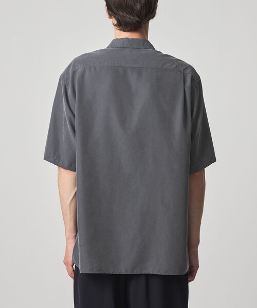 Steven Alan(スティーブンアラン)の「<Steven Alan> ドレープ オープンカラー ショートスリーブ シャツ BOX(シャツ/ブラウス・メンズ・ダークグレー/ダークグリーン/オフホワイト・XL/L/M/S)」の18枚目の写真