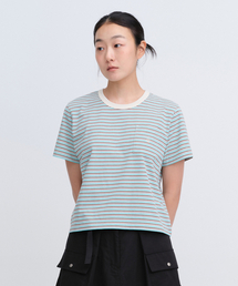 ubc multi stripe s/s t-shirt(womens) mint