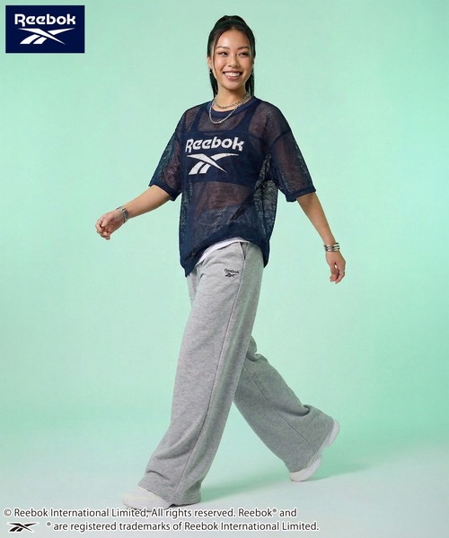 Reebok（リーボック）の「【karlas別注】Reebok リーボック タックワイドパンツ スウェットパンツ イージーパンツ（スウェットパンツ・メンズ・ブラック/杢グレー・M/L/LL）」の15枚目の写真