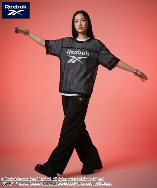 Reebok（リーボック）の「【karlas別注】Reebok リーボック タックワイドパンツ スウェットパンツ イージーパンツ（スウェットパンツ・メンズ・ブラック/杢グレー・M/L/LL）」の10枚目の写真