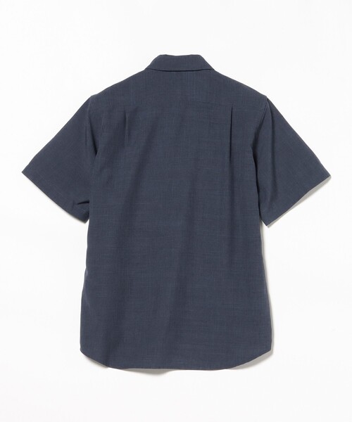 BEAMS HEART(ビームスハート)の「【8/6値下げ】コンビ 切替 ショートスリーブ シャツ(シャツ/ブラウス・メンズ・ベージュ/ネイビー・M/S/L/XL)」の10枚目の写真