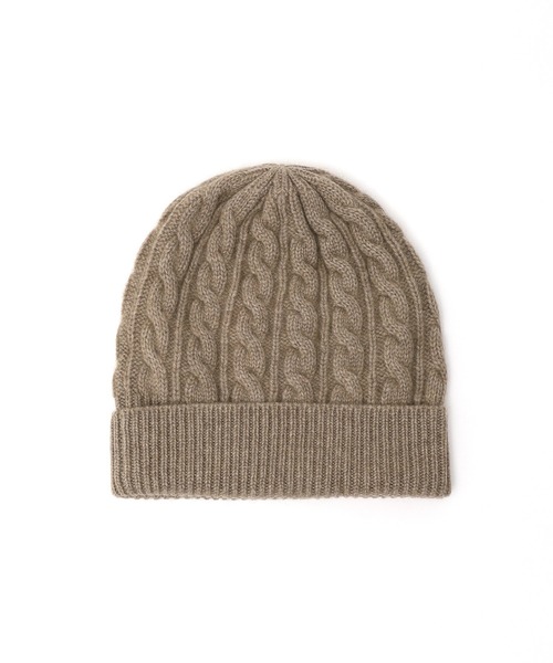styles(スタイルス)の「SEMOH KNIT CAP 28-9-01(ニットキャップ/ビーニー・メンズ・ブラック/ベージュ・ONE SIZE)」の3枚目の写真