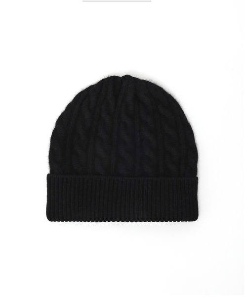 styles(スタイルス)の「SEMOH KNIT CAP 28-9-01(ニットキャップ/ビーニー・メンズ・ブラック/ベージュ・ONE SIZE)」の4枚目の写真