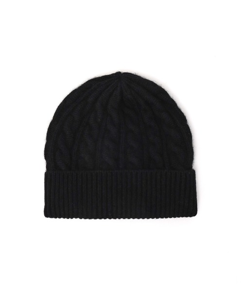 styles(スタイルス)の「SEMOH KNIT CAP 28-9-01(ニットキャップ/ビーニー・メンズ・ブラック/ベージュ・ONE SIZE)」の5枚目の写真