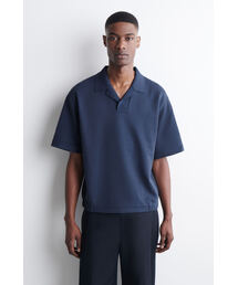 COS | ジャージー コットンツイル ポロシャツ(シャツ/ブラウス)