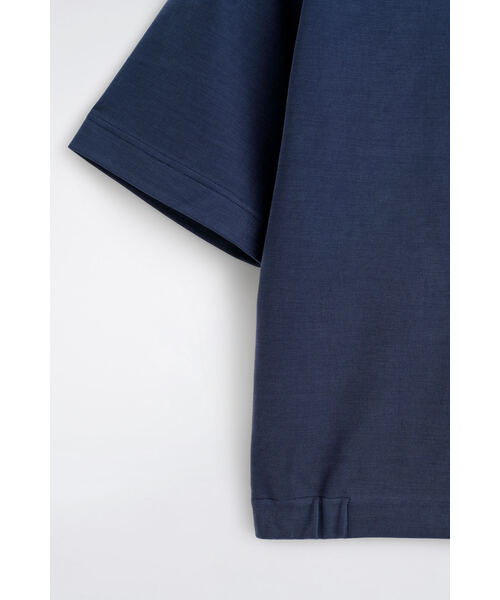 COS（コス）の「ジャージー コットンツイル ポロシャツ（シャツ/ブラウス・メンズ・ネイビー・XL/L/M/S/XS）」の7枚目の写真