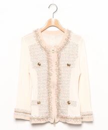 Re Verofonna カーディガン Re.Verofonna（ヴェロフォンナ） ニットカーディガン 38 レッド