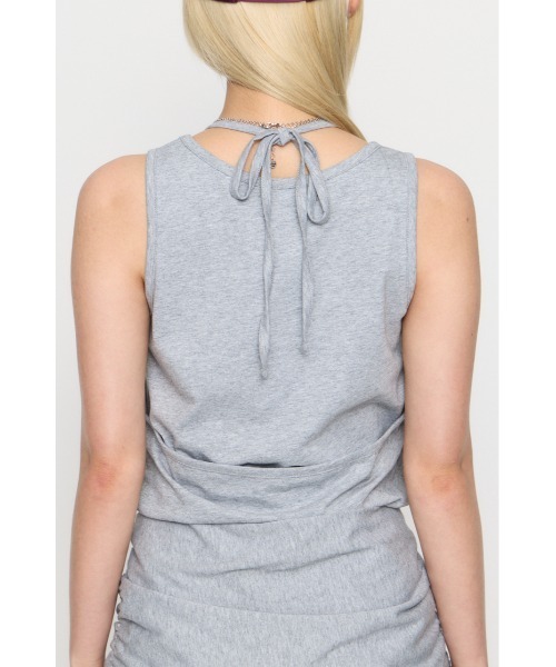 LAGUA GEM(ラグアジェム)の「LAYERED HALTER NECK ワンピース(ワンピース・レディース・ブラック/グレー/ホワイト・SMALL/MEDIUM)」の22枚目の写真