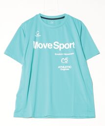 MoveSport（ムーブスポーツ）の「ムーブスポーツ  クーリスト半袖シャツ（Tシャツ/カットソー）」