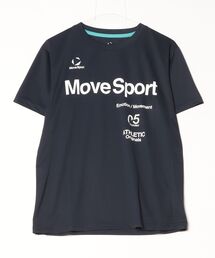 MoveSport（ムーブスポーツ）の「ムーブスポーツ  クーリスト半袖シャツ（Tシャツ/カットソー）」