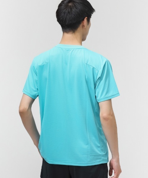 MoveSport(ムーブスポーツ)の「ムーブスポーツ クーリスト半袖シャツ(Tシャツ/カットソー・メンズ・ホワイト/ブルー系その他/ネイビー/ブルー・M/L/LL/3L)」の16枚目の写真