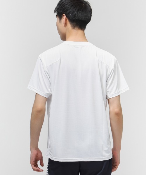 MoveSport(ムーブスポーツ)の「ムーブスポーツ クーリスト半袖シャツ(Tシャツ/カットソー・メンズ・ホワイト/ブルー系その他/ネイビー/ブルー・M/L/LL/3L)」の15枚目の写真