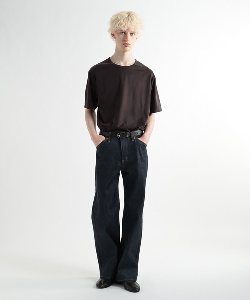 HARE（ハレ）の「【接触冷感】Premiumフィブリルカット(HARE)（Tシャツ/カットソー・メンズ・グレー/ブラウン/ブラック・MEDIUM/SMALL）」の11枚目の写真