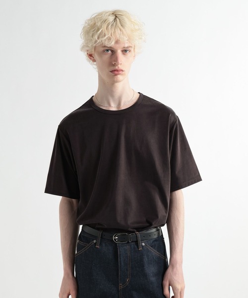 HARE（ハレ）の「【接触冷感】Premiumフィブリルカット(HARE)（Tシャツ/カットソー・メンズ・グレー/ブラウン/ブラック・MEDIUM/SMALL）」の17枚目の写真