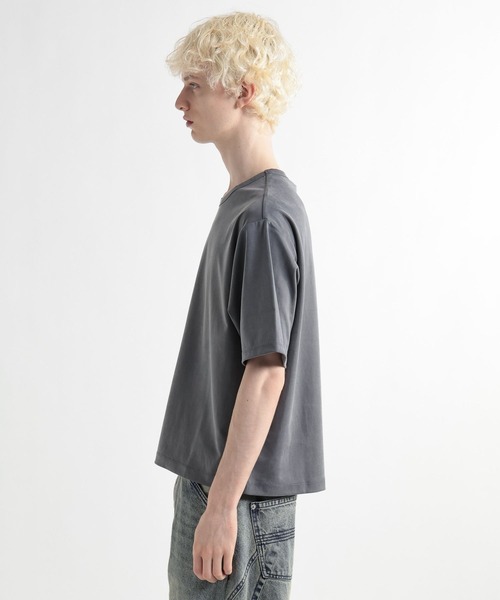 HARE（ハレ）の「【接触冷感】Premiumフィブリルカット(HARE)（Tシャツ/カットソー・メンズ・グレー/ブラウン/ブラック・MEDIUM/SMALL）」の19枚目の写真